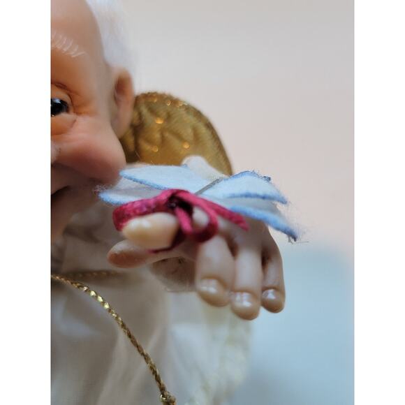 Goebel Richard Simons Reminder Angel Figurine Remember: Be Kind to Animals - Picture 12 of 14